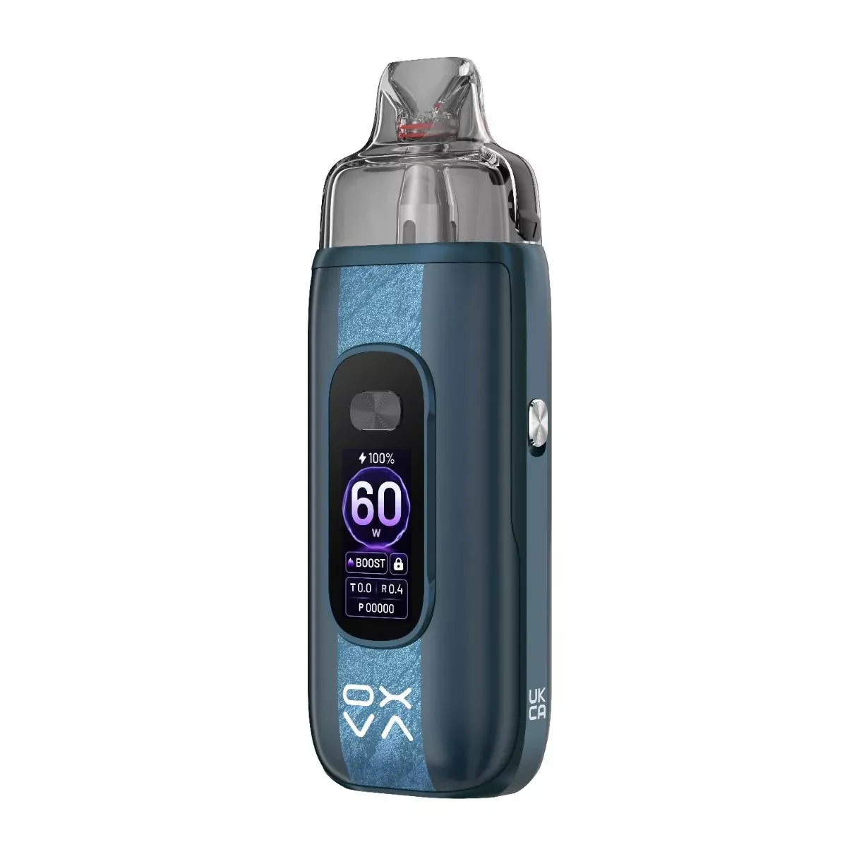 Oxva VPRIME 2 Kit 3400mAh 60W 6ml Mirage Blue front side